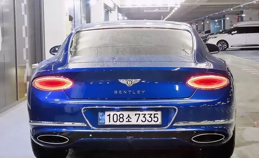 Bentley Continental 2020 г. (синий)
