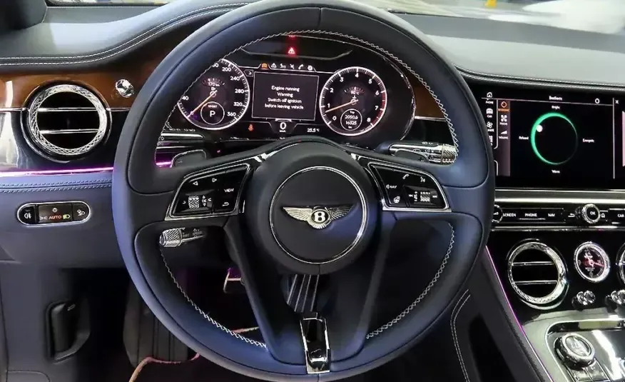 Bentley Continental 2020 г. (синий)