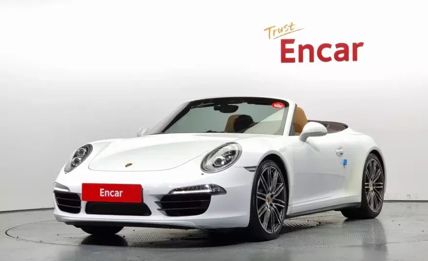 Porsche 911 2016 г. белый фотография
