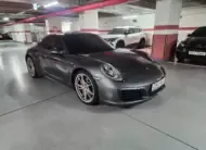 Porsche 911 2018 г. серый цвет фотография