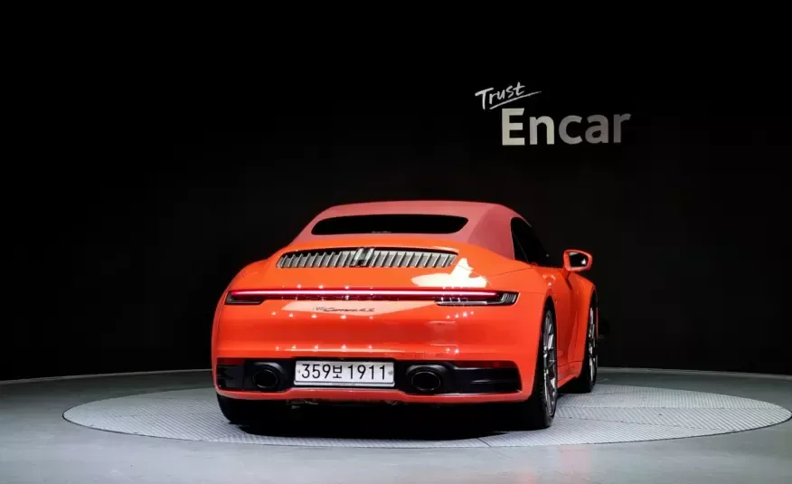 Porsche 911 2020 г. (апельсин)