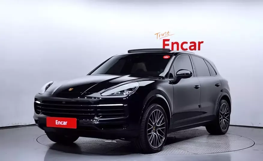 Porsche CAYENNE 2019 г. черный фотография
