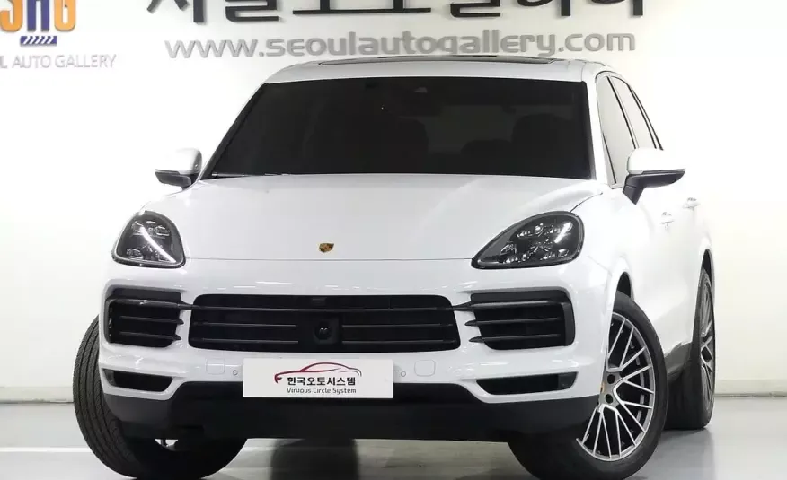 Porsche CAYENNE 2023 г. белый фотография
