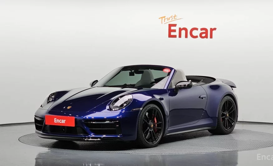 Porsche 911 Carrera 4 GTS Cabriolet 2024 года с пробегом 2126 км